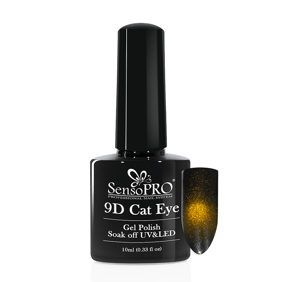 Oja Semipermanenta 9D Cat Eye #20 Lilis – SensoPRO 10 ml kitunghii.ro imagine