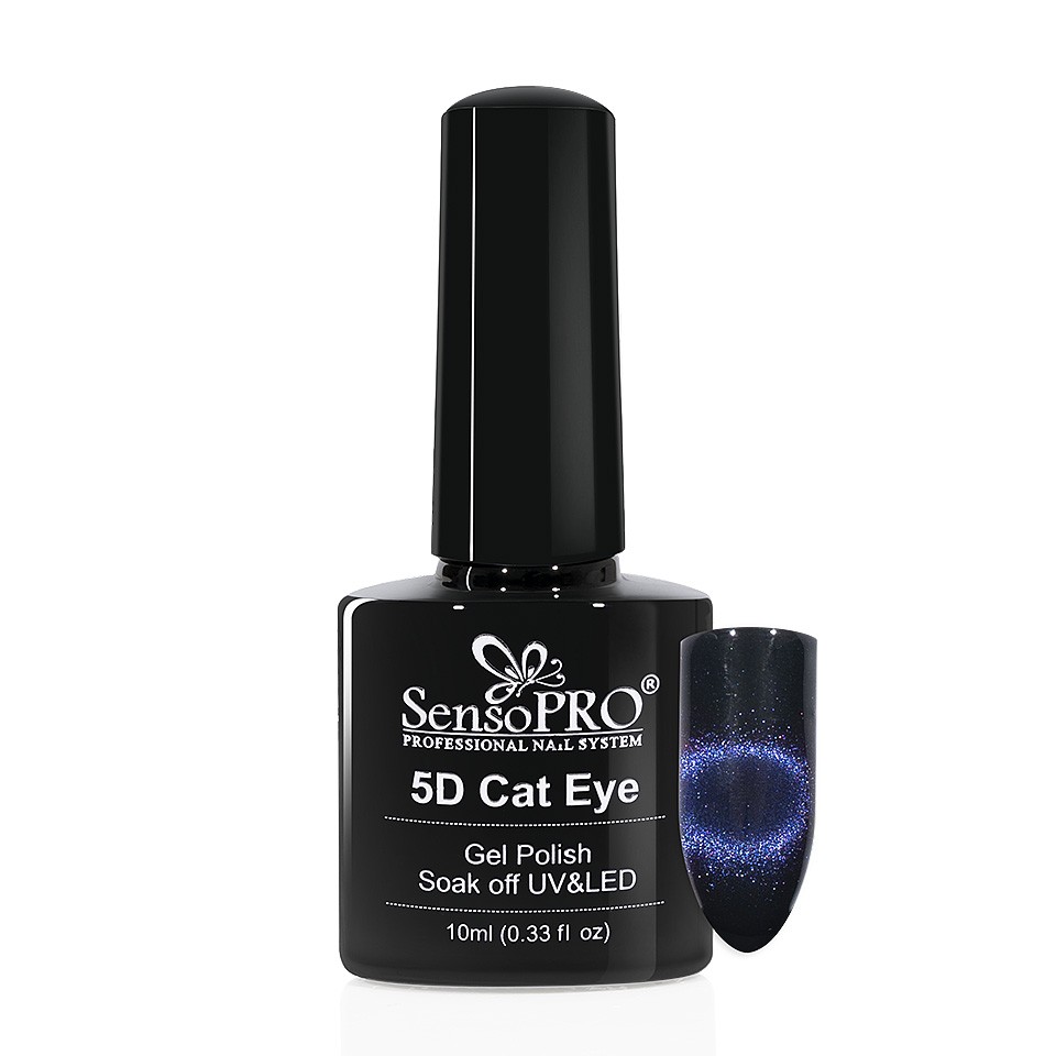 Oja Semipermanenta Cat Eye Gel 5D SensoPRO 10ml, #07 Starburst kitunghii imagine noua