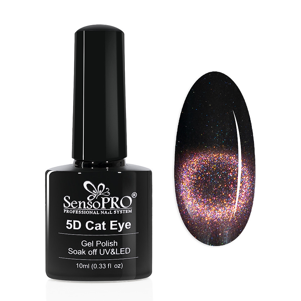 Oja Semipermanenta Cat Eye Gel 5D SensoPRO 10ml, #21 Antilia kitunghii.ro Oja Cat Eye Gel 5D SensoPRO 10ml