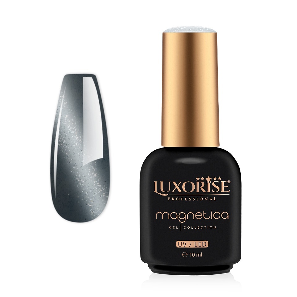 Oja Semipermanenta LUXORISE MAGNETICA - Milky Glaze, Moonstone Glow 10ml – Oja Magnetica LUXORISE LUXORISE Nude
