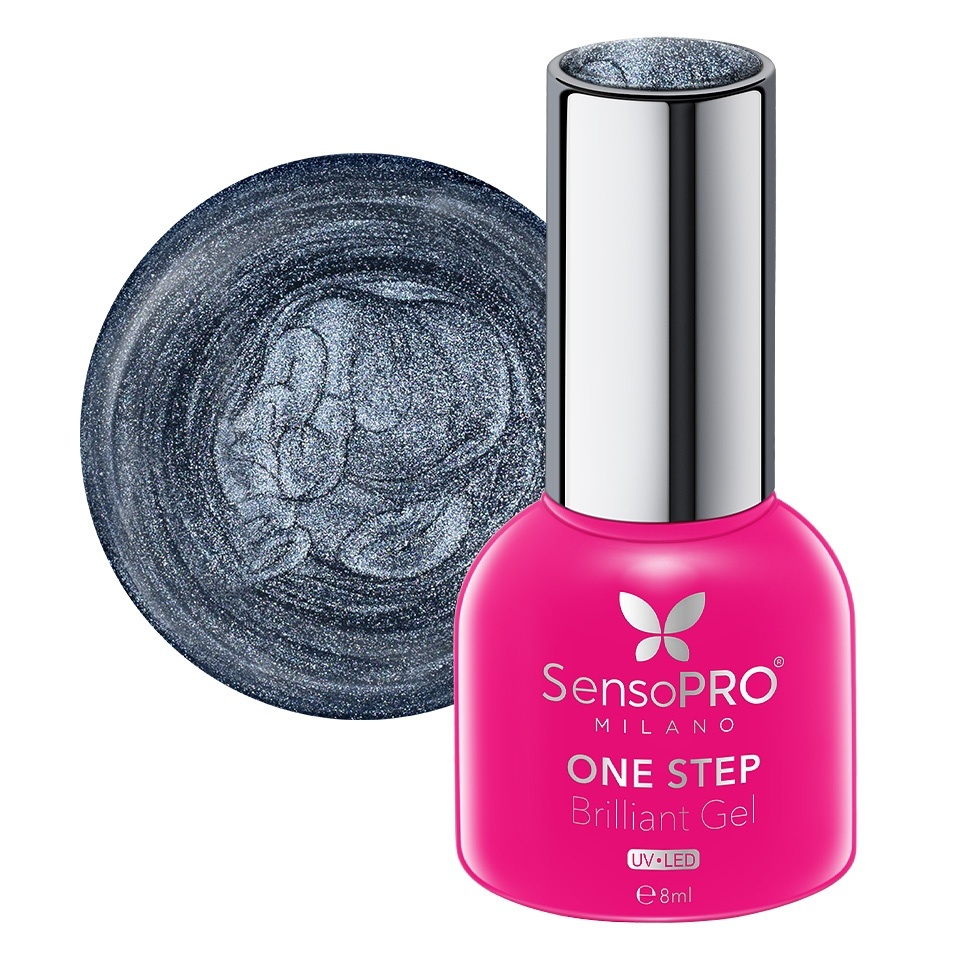 Oja Semipermanenta One Step Brilliant Gel SensoPRO Milano 8ml, Glam Attitude #83 – Oja One Step SensoPRO 8ml SensoPRO Milano