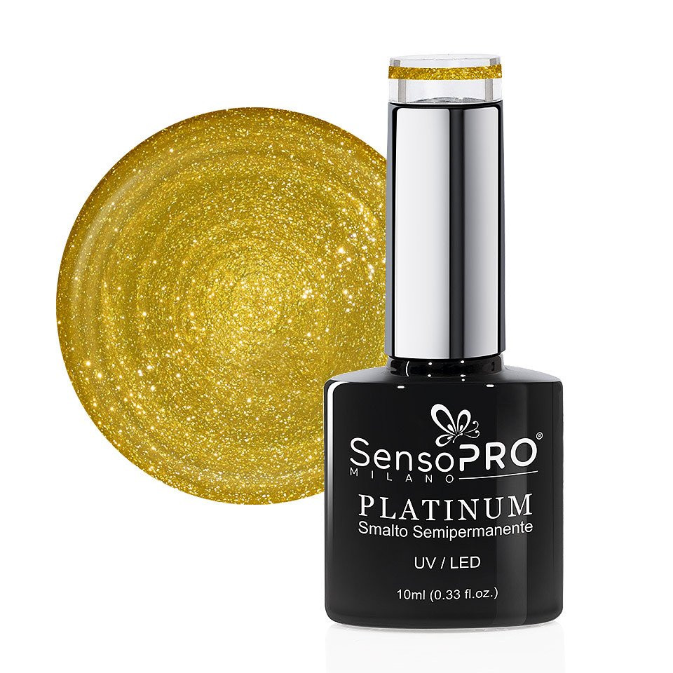 Oja Semipermanenta Platinum SensoPRO 10ml #02 Gold Glam