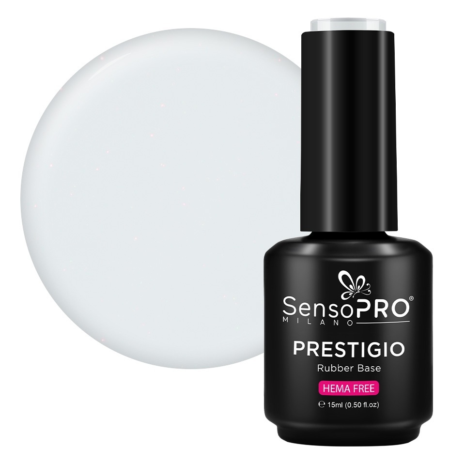 Rubber Base PRESTIGIO SensoPRO Milano - Porcelain Light 15ml