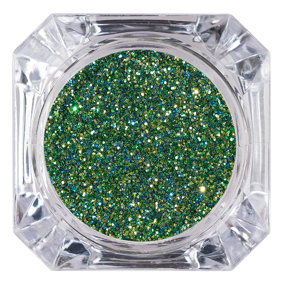 Sclipici Glitter Unghii Pulbere LUXORISE, Forest Green #08 kitunghii.ro Nail Art