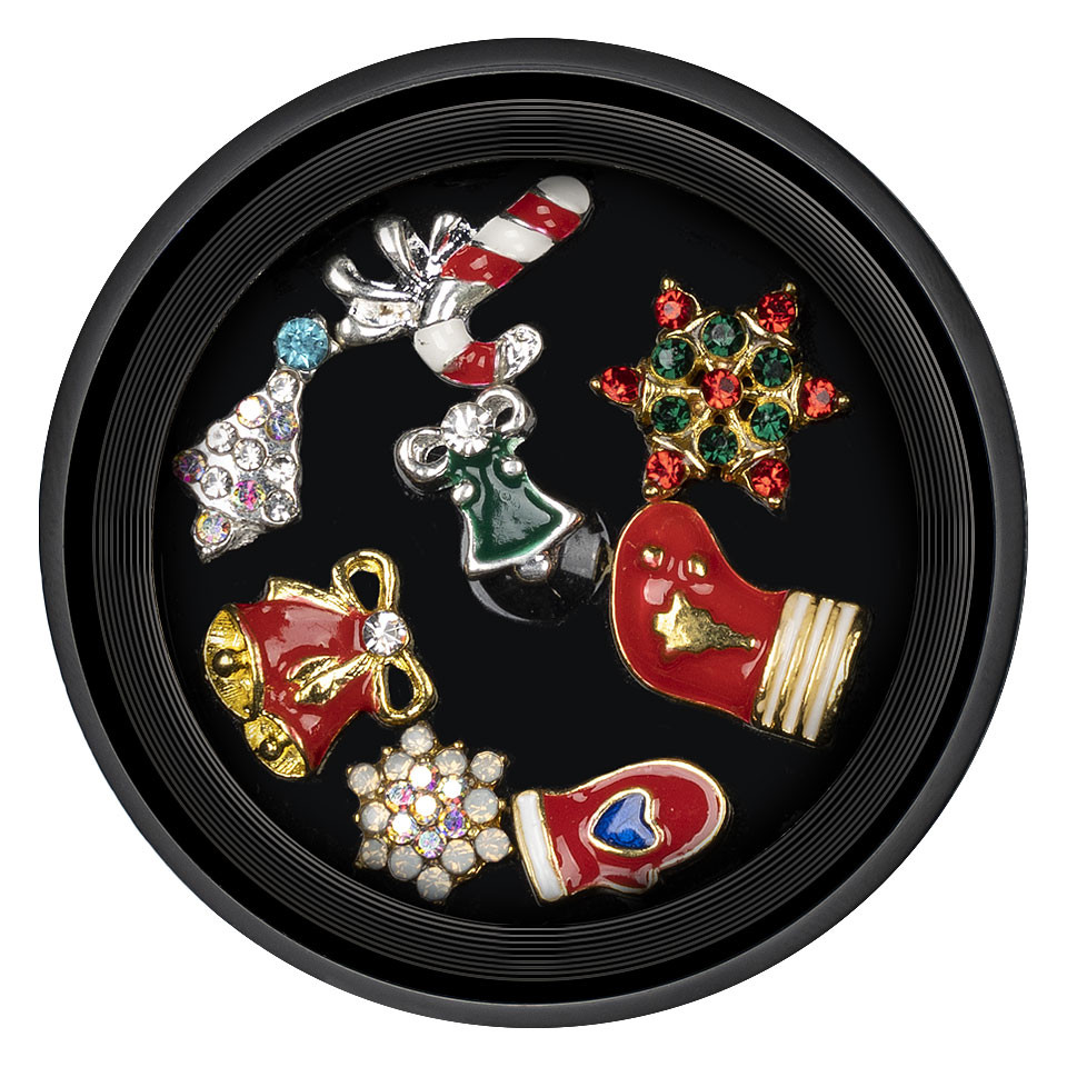 Decoratiuni unghii christmas spark