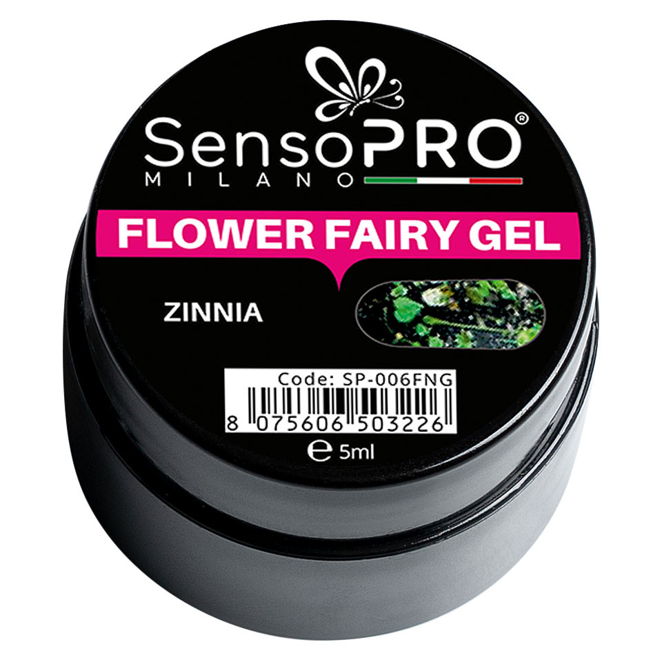 Flower Fairy Gel UV SensoPRO Milano - Zinnia, 5ml