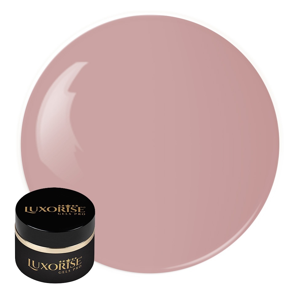 Gel UV Constructie Unghii RevoFlex LUXORISE 15ml, True Nude