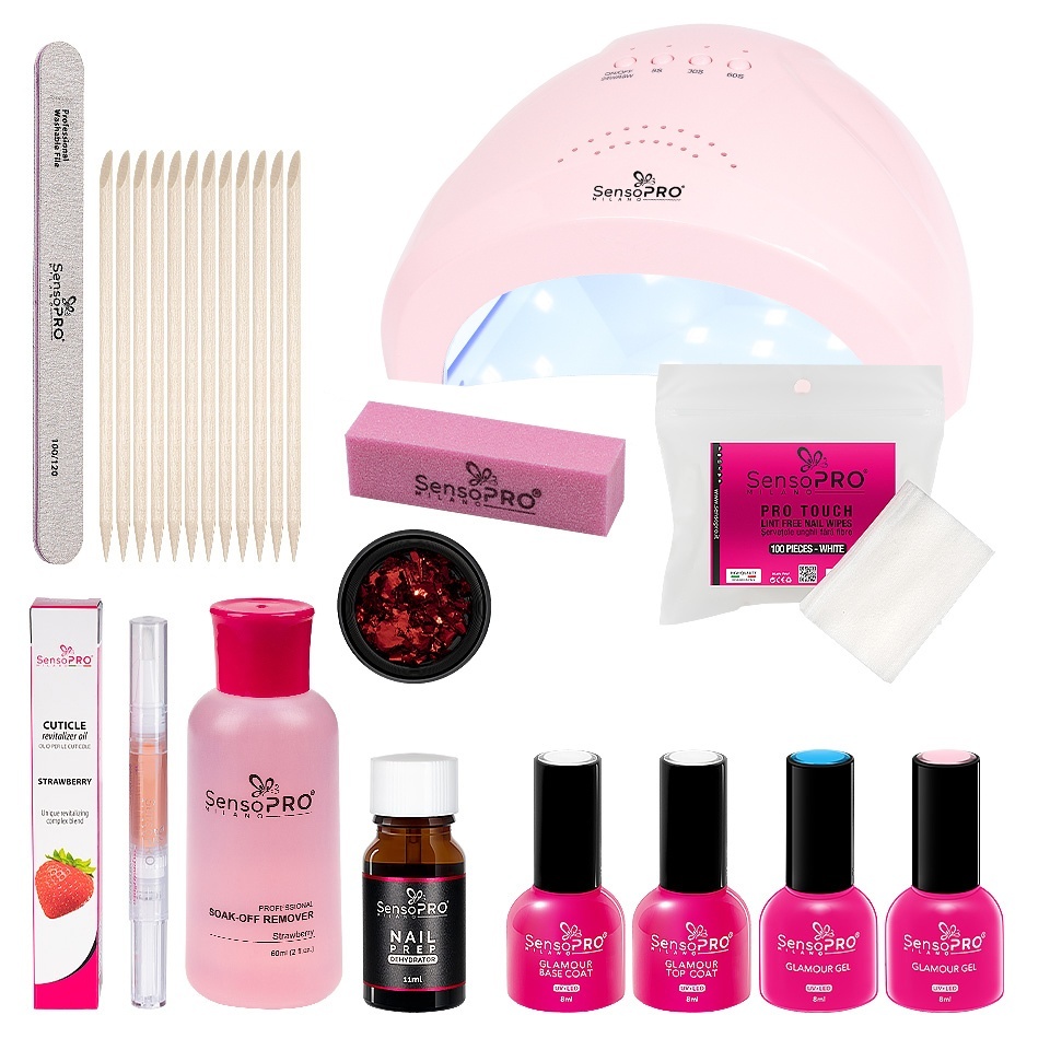 Kit Oja Semipermanenta Glamorous Manicure