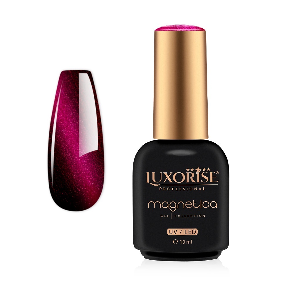 Oja Semipermanenta LUXORISE MAGNETICA - Magnetic Pink, Barbie Glam 10ml – Oja Magnetica LUXORISE LUXORISE Roz