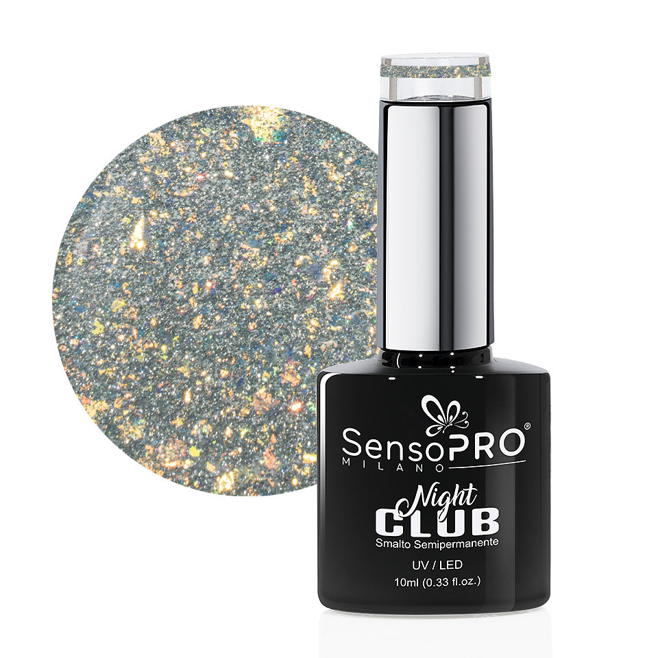 Oja Semipermanenta Night Club SensoPRO Milano 10ml - Jade Splash