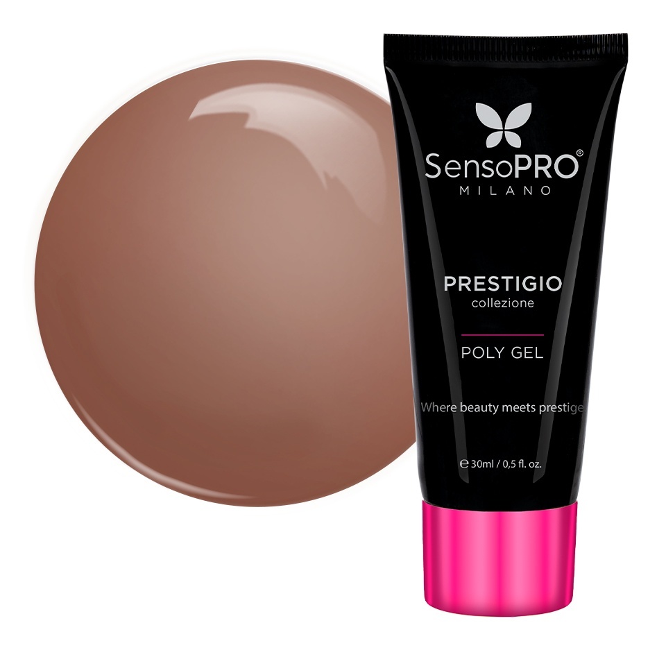 Polygel PRESTIGIO SensoPRO Milano – Cocoa Fantasy, 30ml Polygel - PRESTIGIO kitunghii.ro
