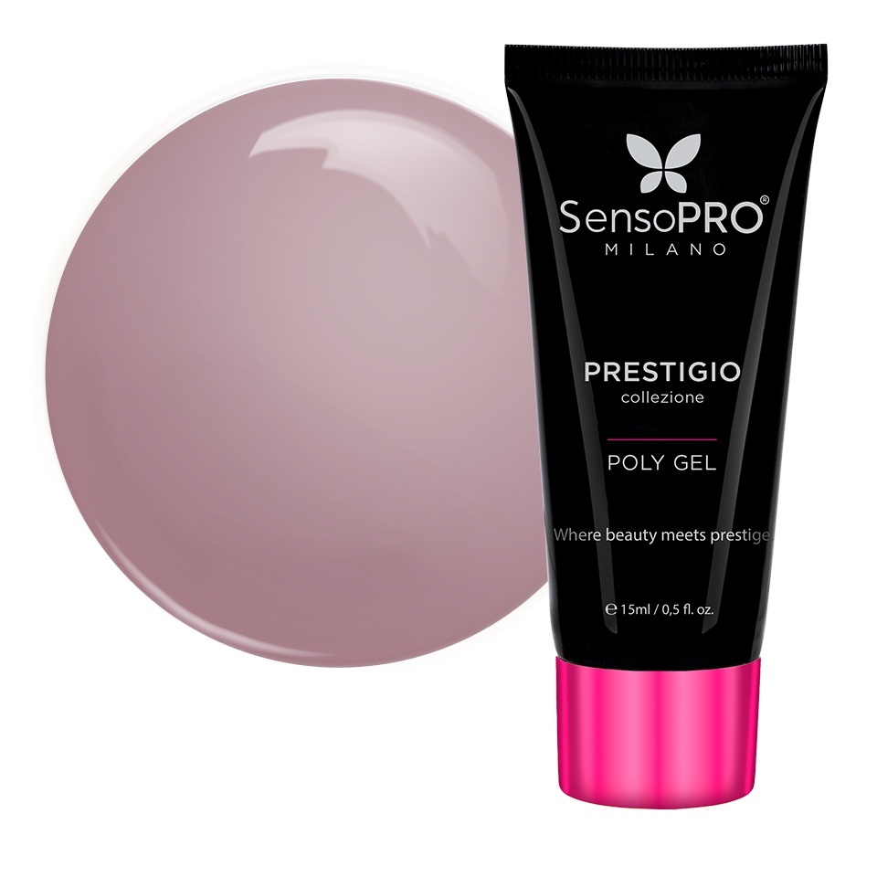 Polygel PRESTIGIO SensoPRO Milano - Spiced Chocolate, 15ml