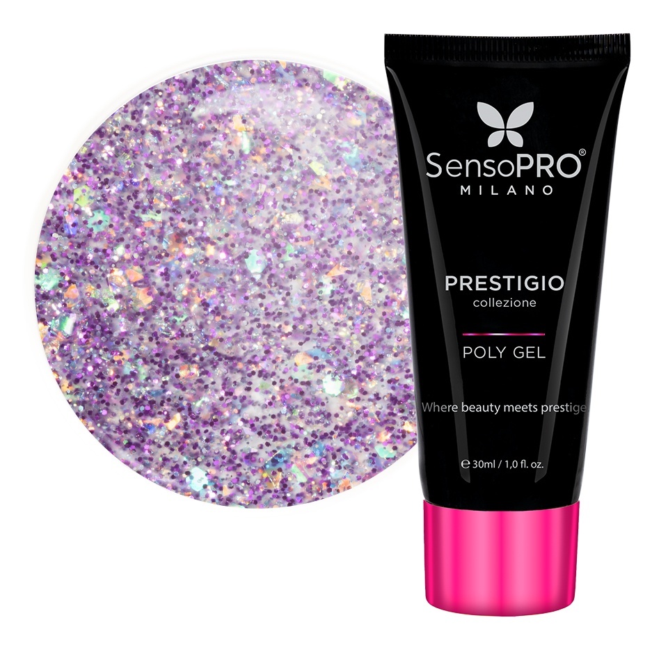 Polygel PRESTIGIO SensoPRO Milano - Violet Glaze, 30ml – Polygel - PRESTIGIO SensoPRO Milano Mov