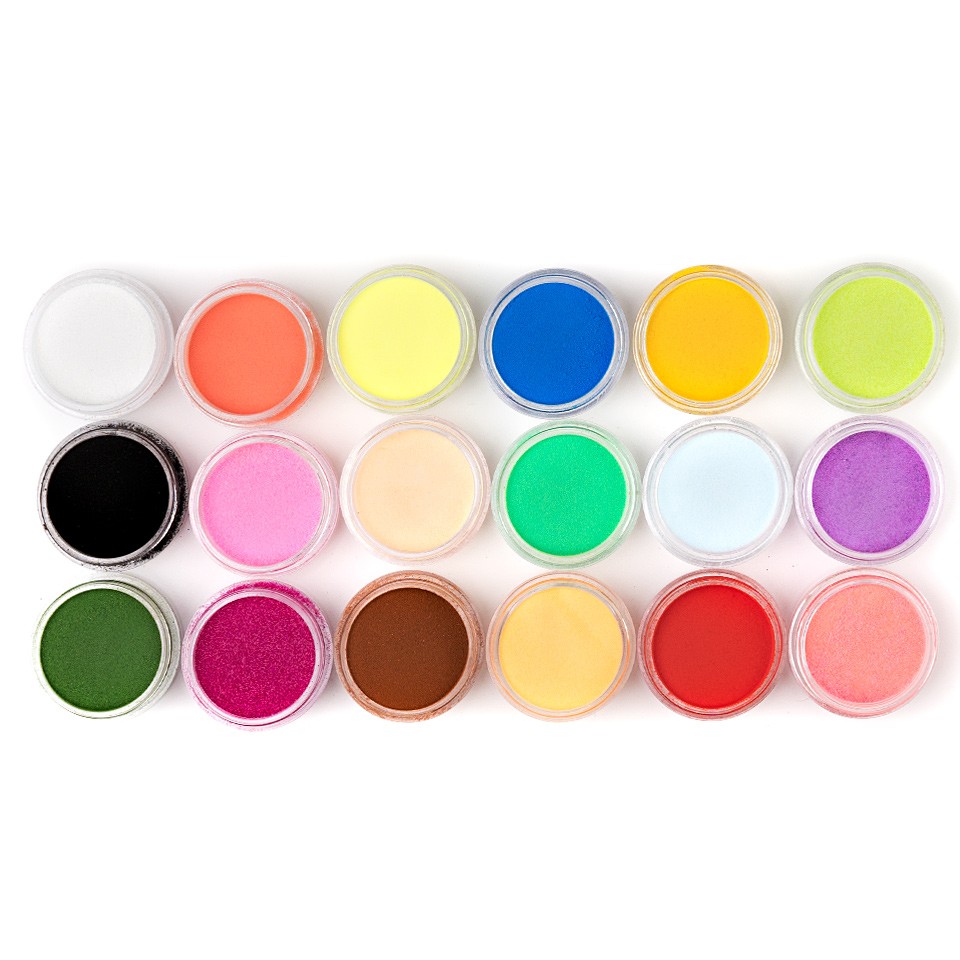 Pudra Acrilica colorata – Set 18 bucati a cate 6 g kitunghii imagine noua