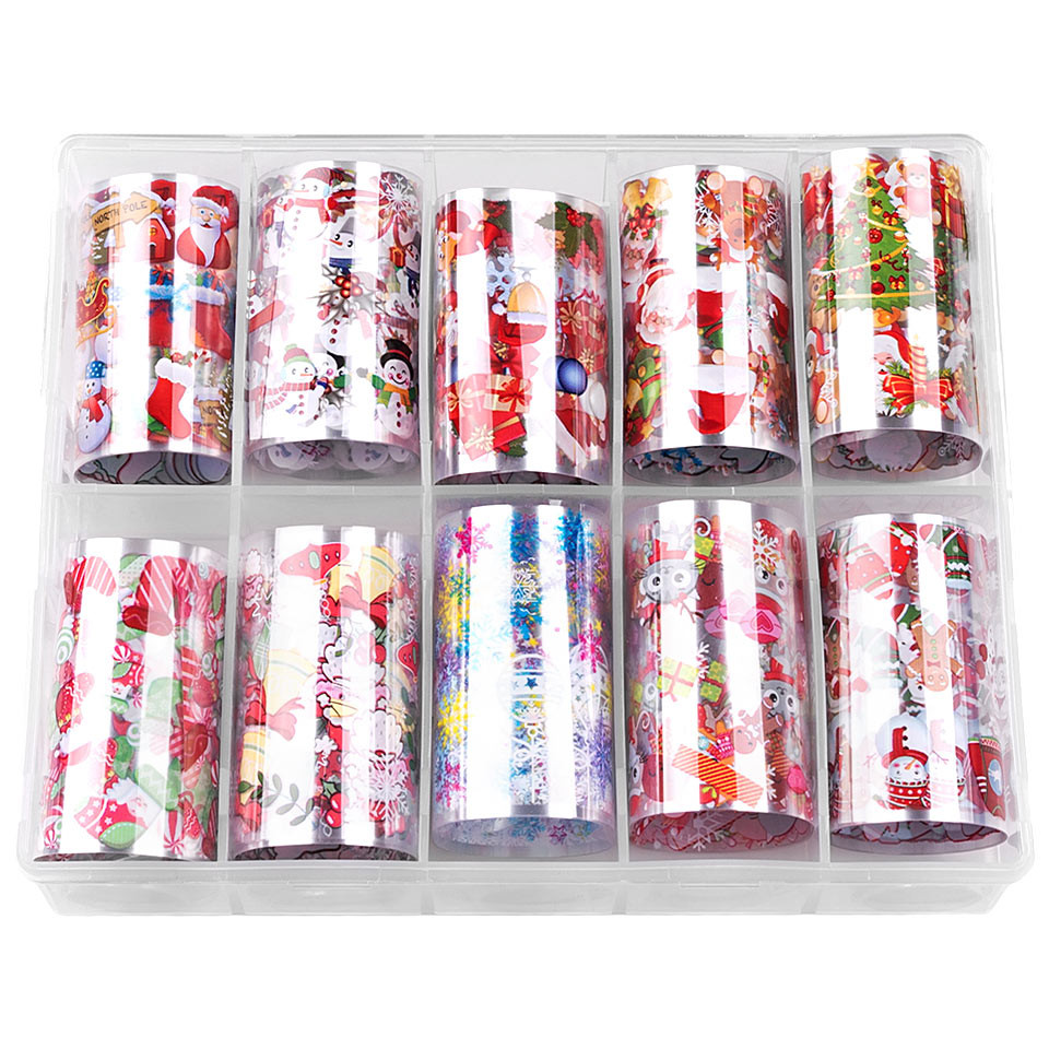 Set Folii Transfer LUXORISE #33 Christmas Magic, 10 buc #33