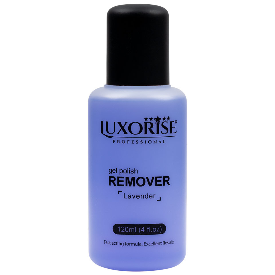 Soak-Off Remover Lavender LUXORISE, 120ml kitunghii.ro poza noua reduceri 2022