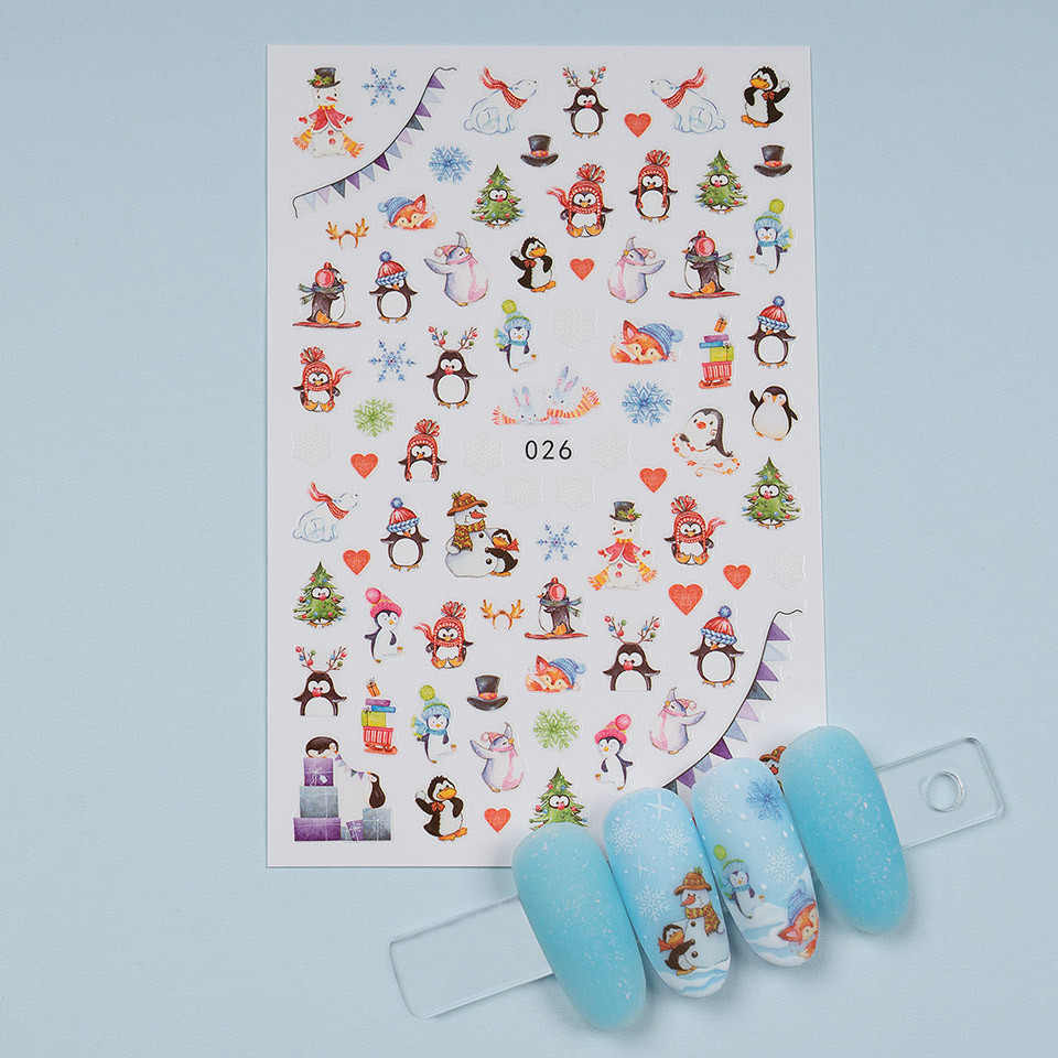 Abtibild Unghii SensoPRO Milano, Christmas & Play EB026 Abtibild
