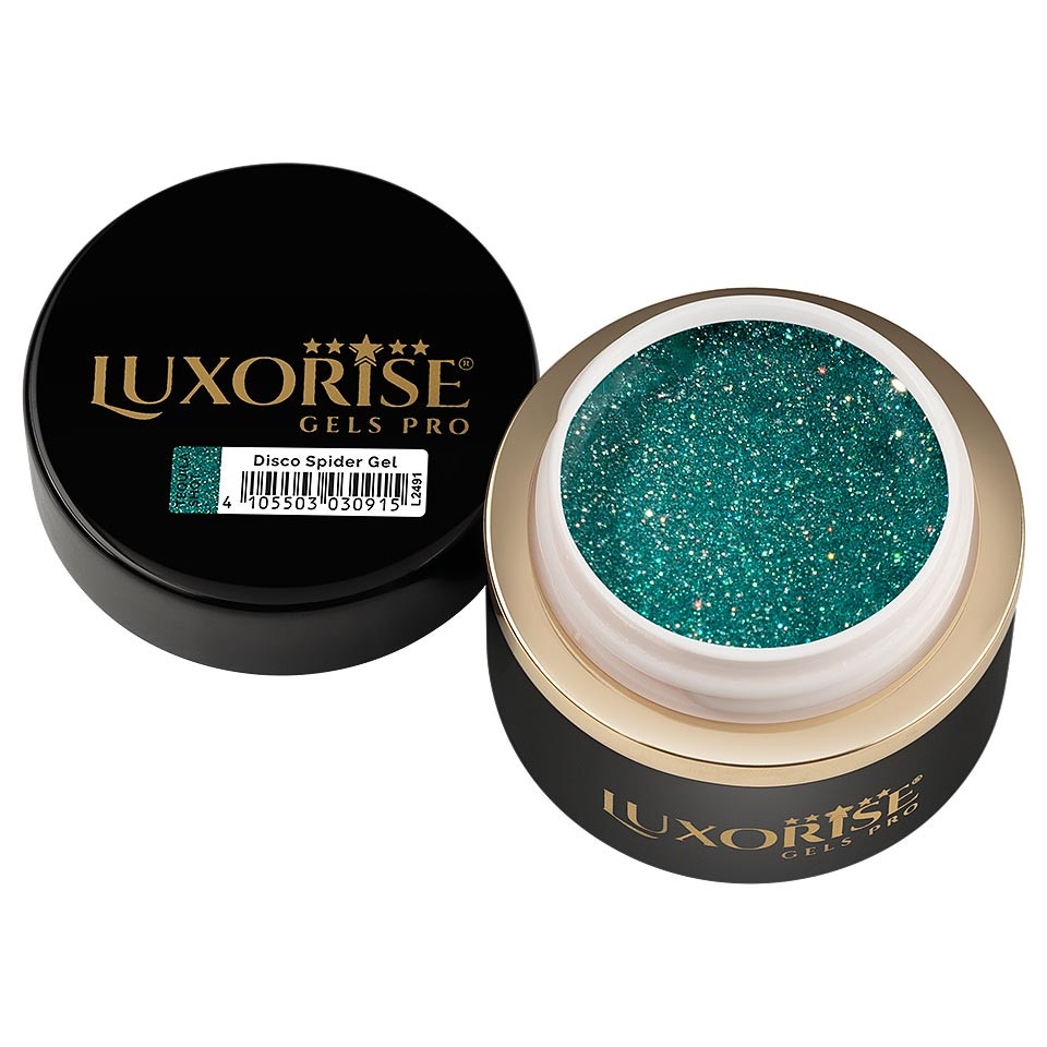 Disco Spider Gel LUXORISE, Light Green - Tequila Shot, 5ml