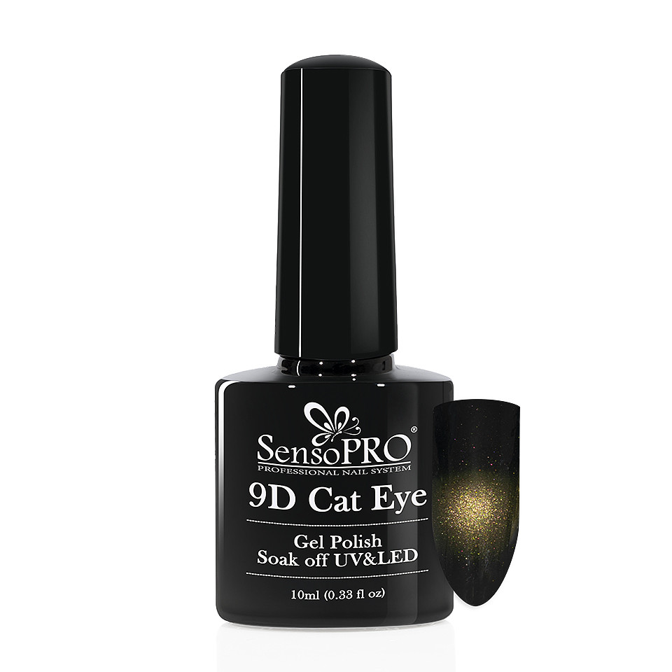 Oja Semipermanenta 9D Cat Eye #16 Leporios – SensoPRO 10 ml kitunghii.ro imagine pret reduceri