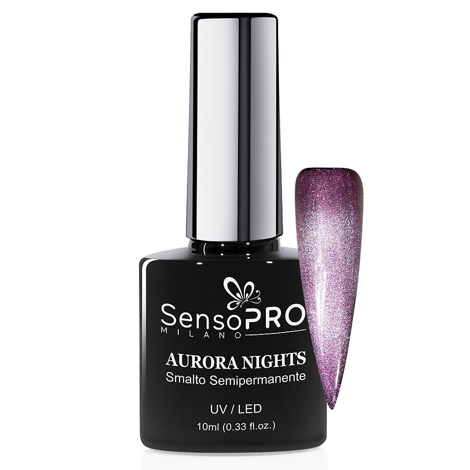 Oja Semipermanenta Aurora Nights SensoPRO Milano 10ml, Early Shine 11 10ML poza noua reduceri 2022