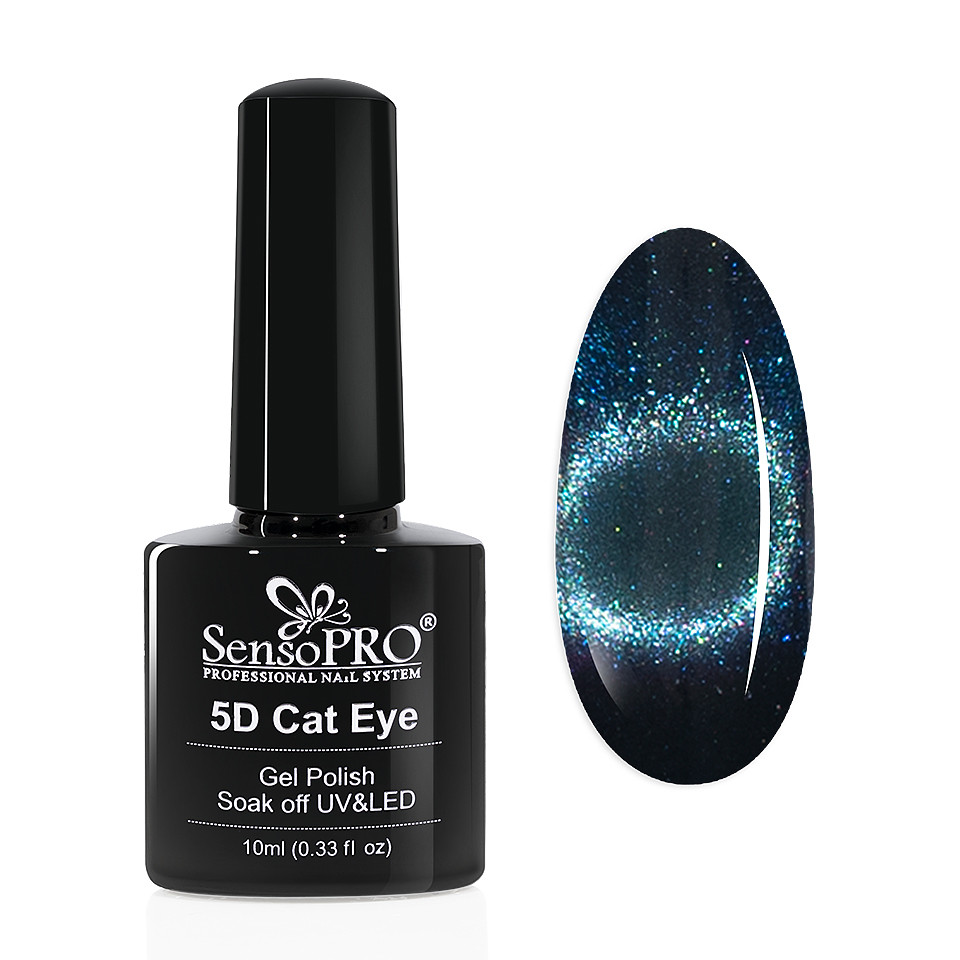 Oja Semipermanenta Cat Eye Gel 5D SensoPRO 10ml, #19 Venus kitunghii.ro Oja Cat Eye Gel 5D SensoPRO 10ml