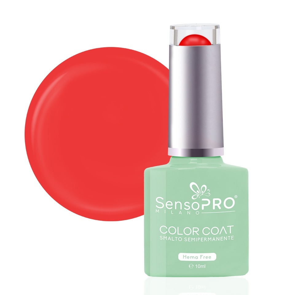 Oja Semipermanenta Hema Free SensoPRO Milano - #01 Velvet Crimson, 10ml