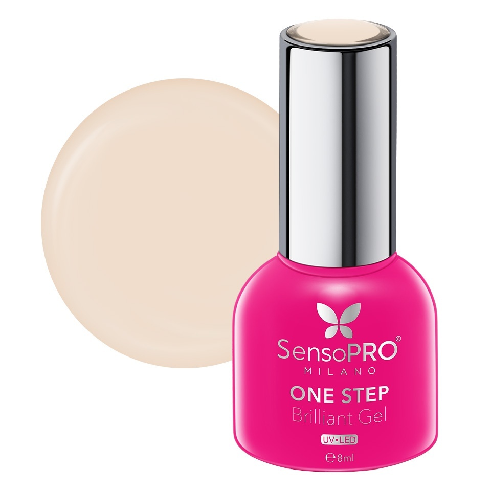 Oja Semipermanenta One Step Brilliant Gel SensoPRO Milano 8ml, Still Perfect #46
