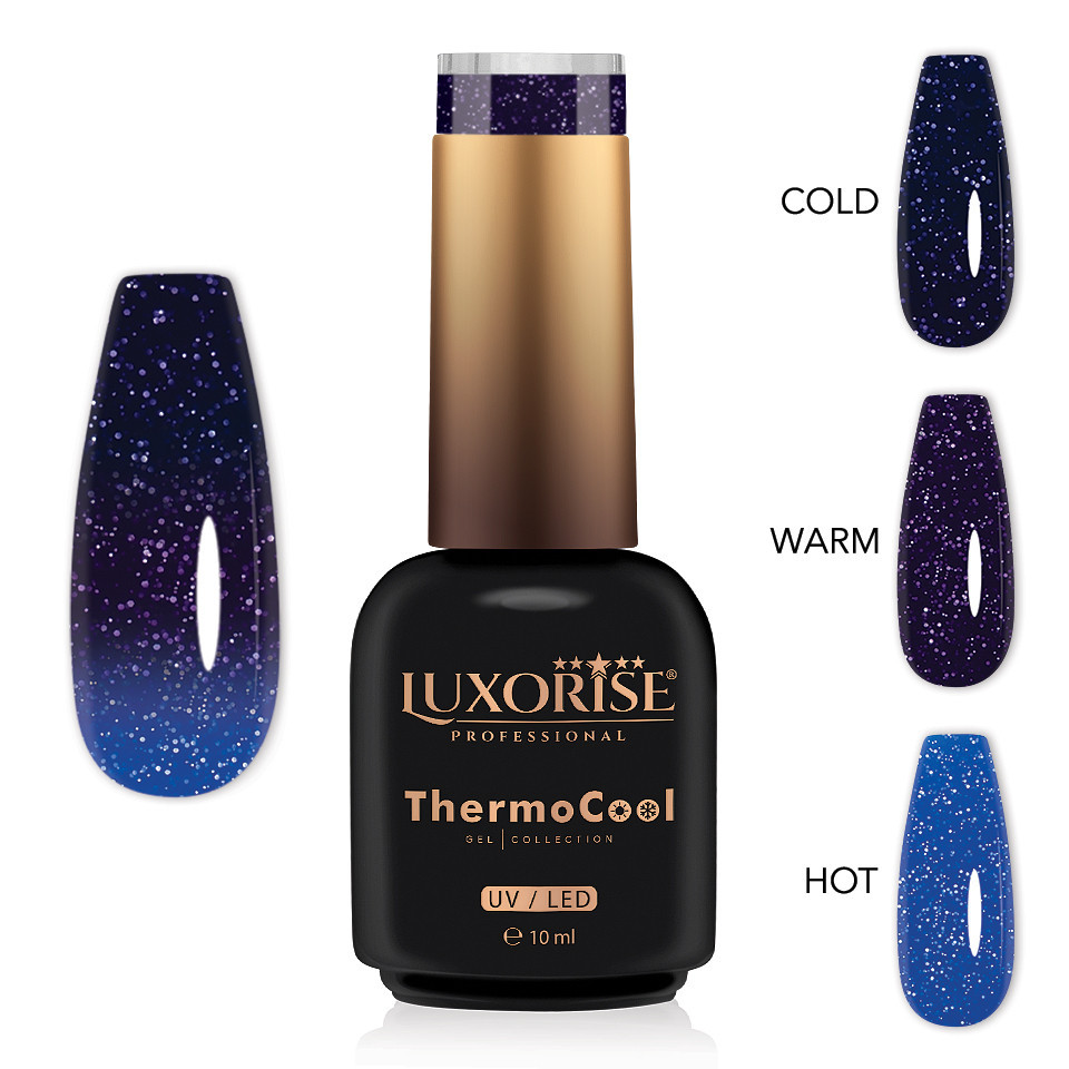 Oja Semipermanenta Termica 3 Culori LUXORISE ThermoCool – Dazzling Siren 10ml kitunghii.ro imagine noua 2022