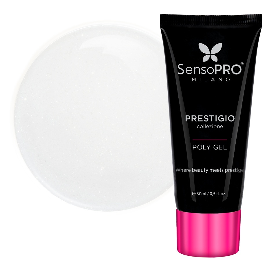 Polygel PRESTIGIO SensoPRO Milano – Milky Cloud, 30ml Polygel - PRESTIGIO kitunghii.ro