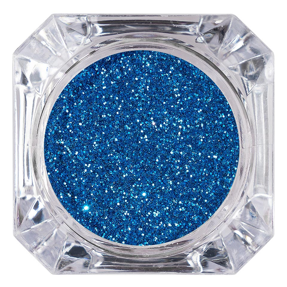 Sclipici Glitter Unghii Pulbere LUXORISE, Albastru #14 kitunghii.ro imagine pret reduceri