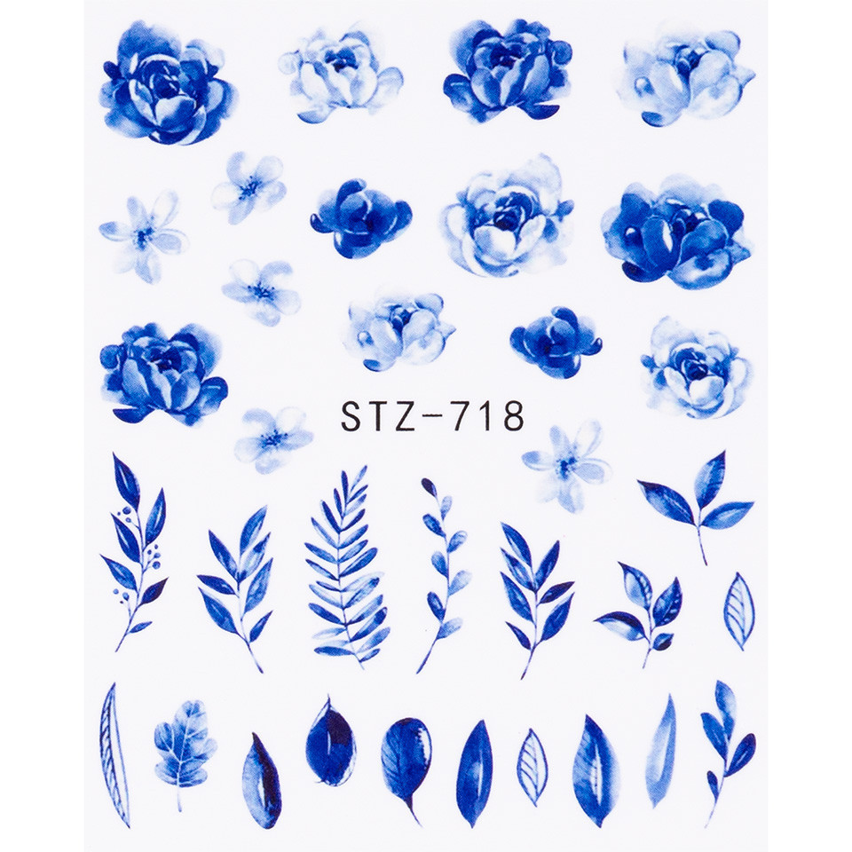 Tatuaj Unghii LUXORISE Flower Ripple, STZ-718 kitunghii.ro imagine noua 2022
