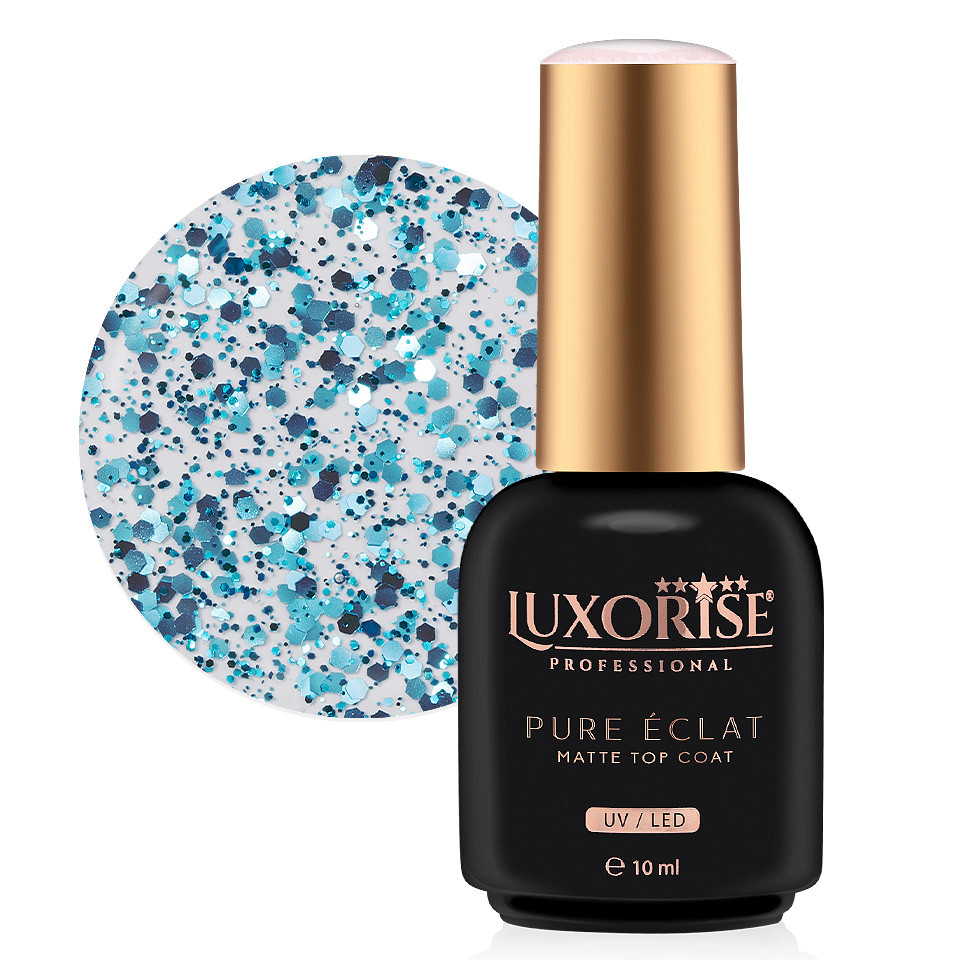 Top Coat LUXORISE - Pure Eclat Matte, Sapphire 10ml image7