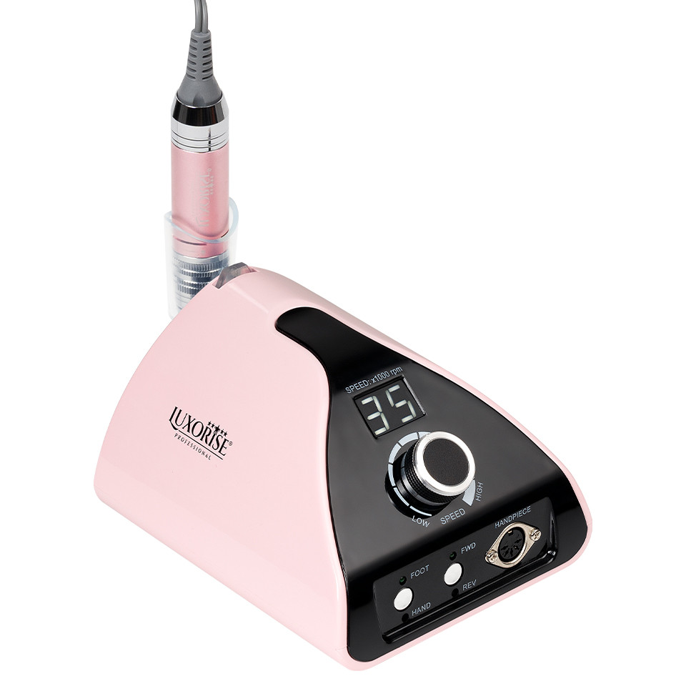 Freza unghii profesionala Energy Elite - LUXORISE Germania, 35.000 RPM, Pink image2