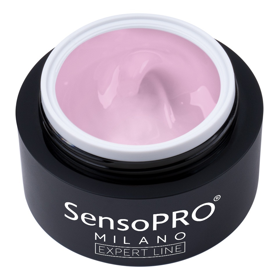 Gel Constructie Unghii Expert Line SensoPRO Milano - Cotton Candy 15ml – Geluri UV Constructie SensoPRO Milano