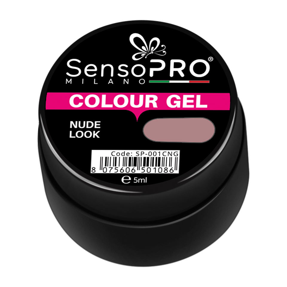 Gel UV Colorat Nude Look 5ml, SensoPRO Milano