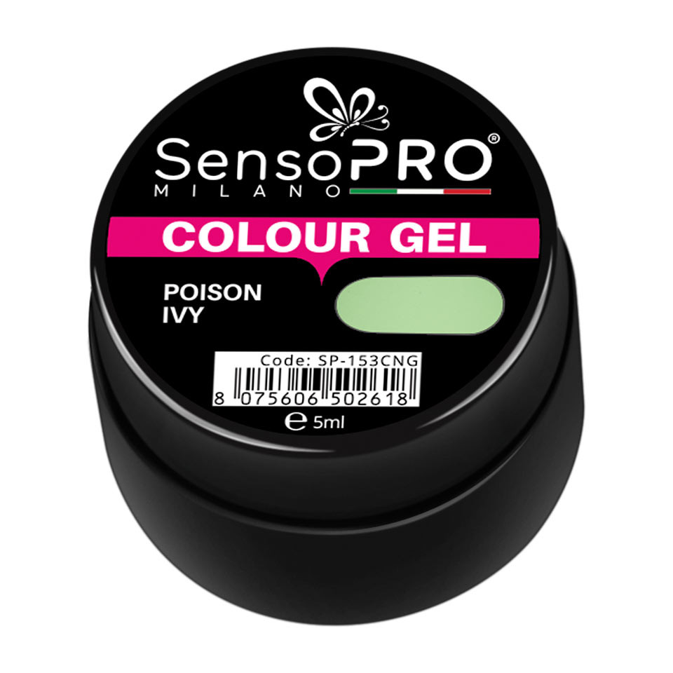 Gel UV Colorat Poison Ivy 5ml, SensoPRO Milano