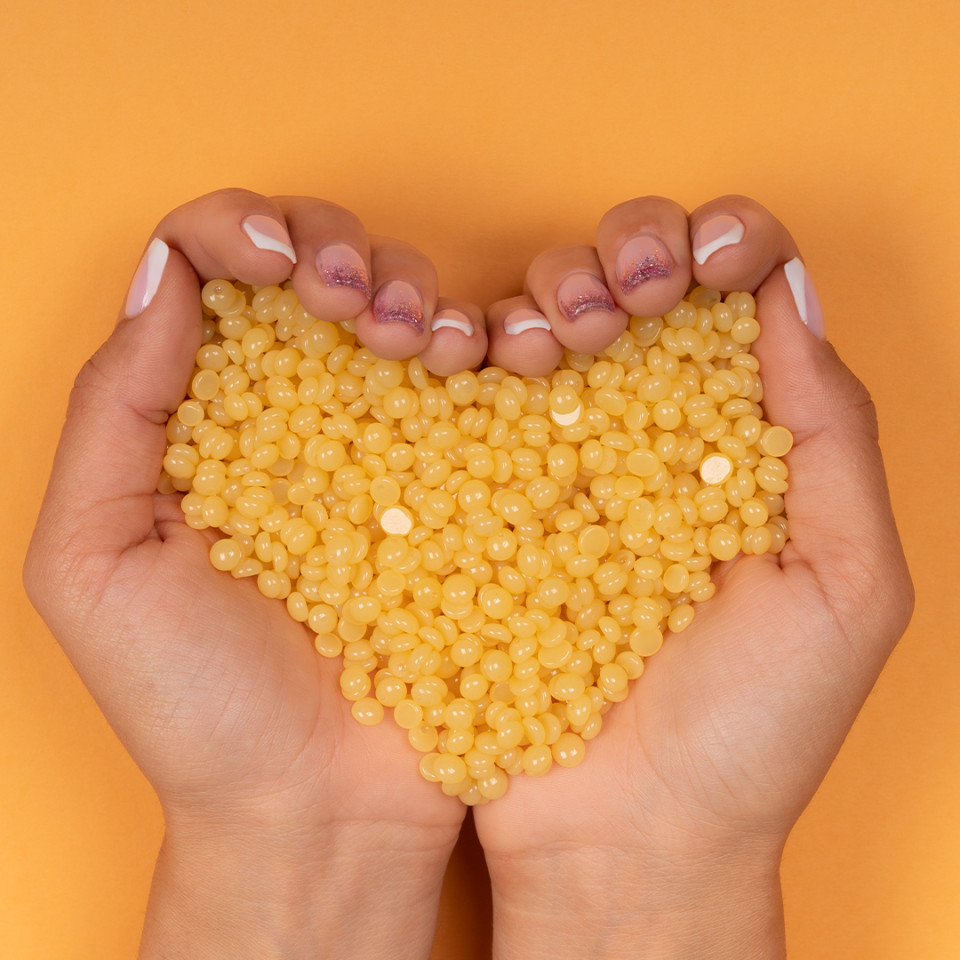 Kit Epilare Ceara Traditionala Granule LUXORISE Germania Diamond Shine - Honey, 800 ml