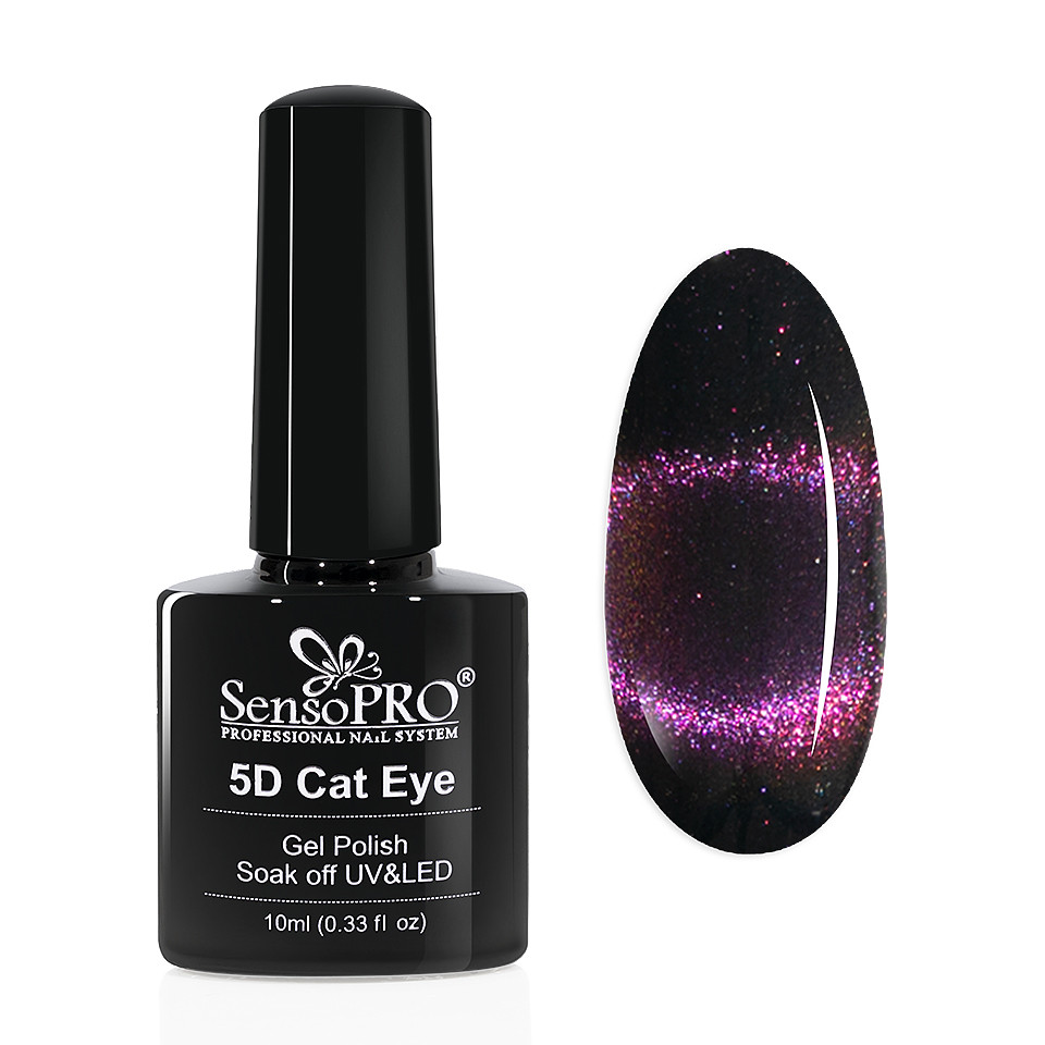 Oja Semipermanenta Cat Eye Gel 5D SensoPRO 10ml, #03 Scorpius kitunghii imagine noua