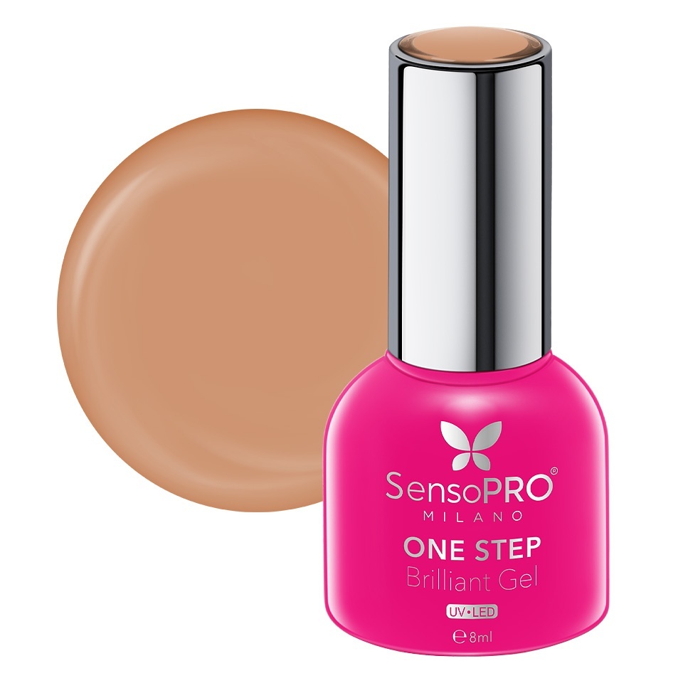 Oja Semipermanenta One Step Brilliant Gel SensoPRO Milano 8ml, More Beauty #43