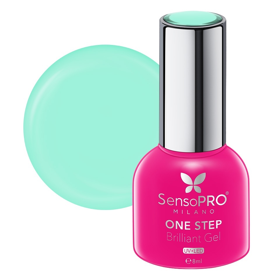 Oja Semipermanenta One Step Brilliant Gel SensoPRO Milano 8ml, Oasis Pleasure #53
