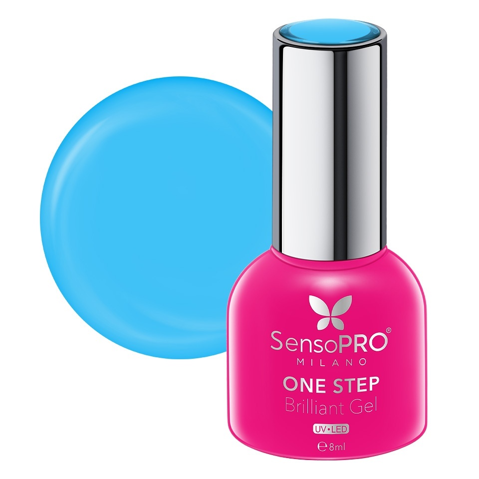 Oja Semipermanenta One Step Brilliant Gel SensoPRO Milano 8ml, Zen Desire #21