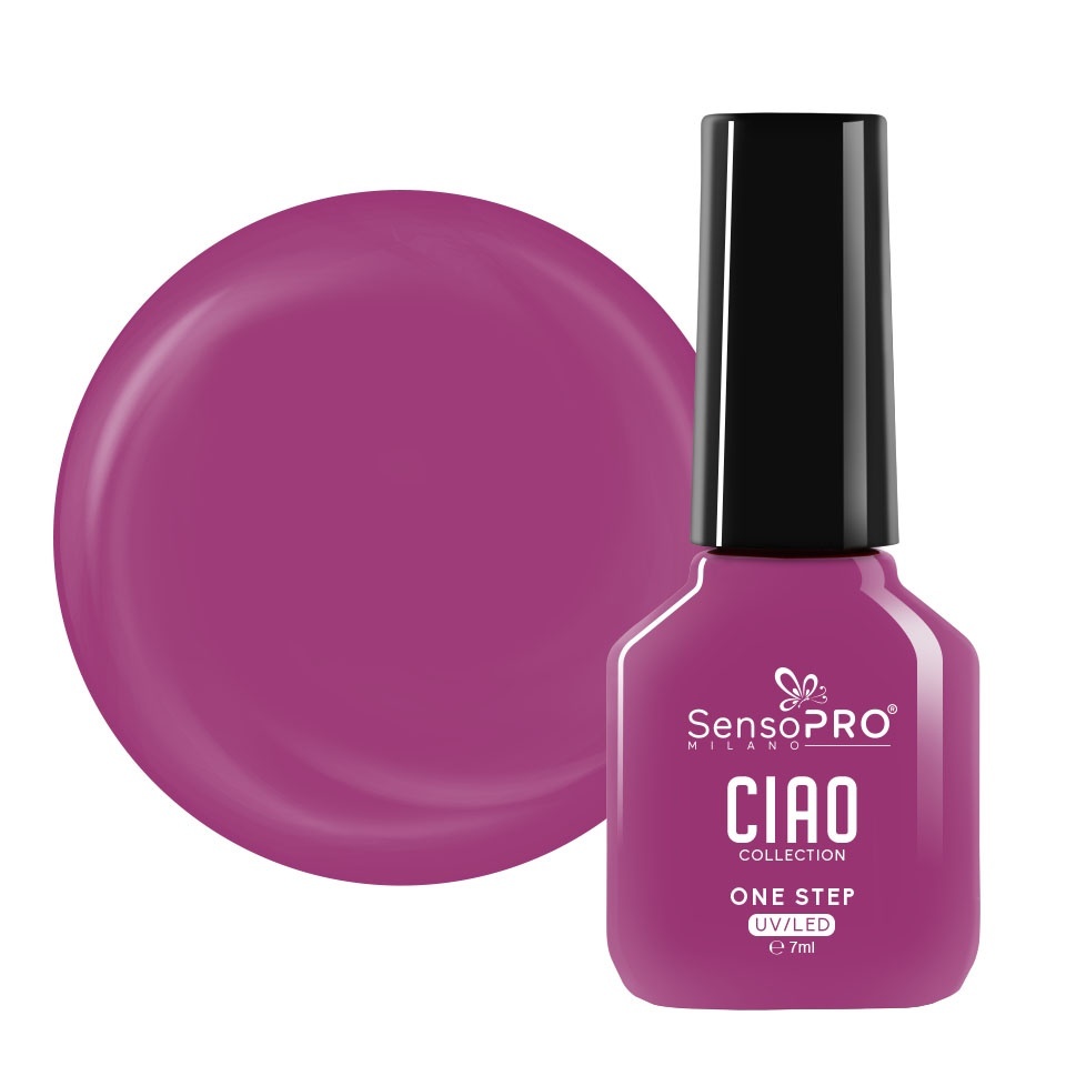 Oja Semipermanenta One Step SensoPRO Milano, CIAO Collection - Orchid Twilight 7ml