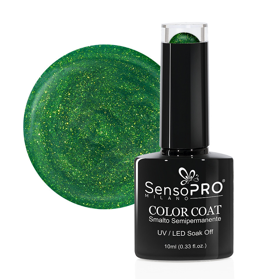 Oja Semipermanenta SensoPRO 10ml culoare Verde - 070 Tropical Green