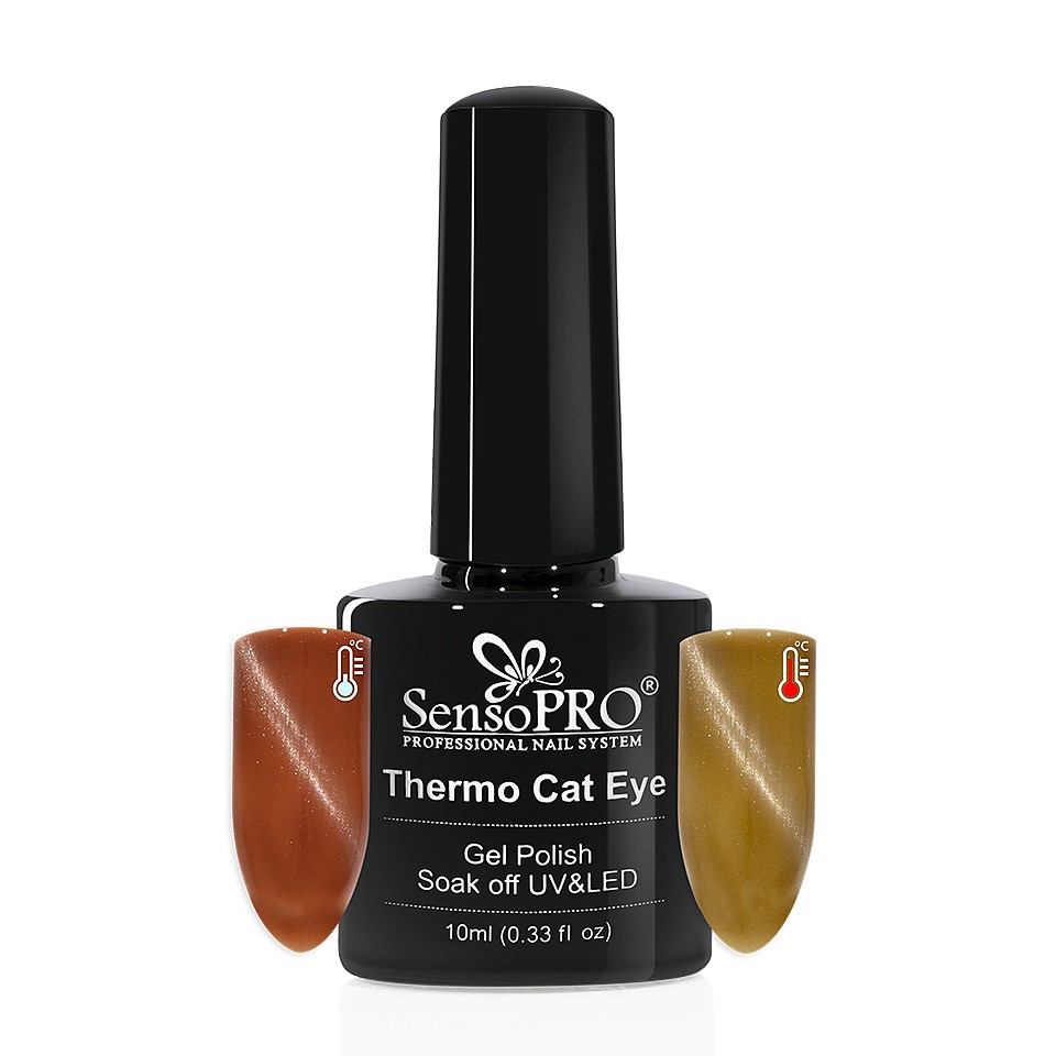 Oja Semipermanenta Thermo Cat Eye SensoPRO 10 ml, #05 kitunghii imagine noua