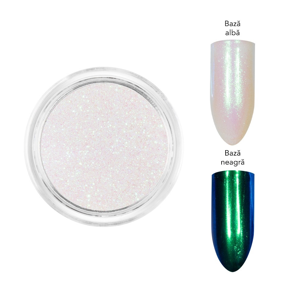 Pigment Unghii Glass Glaze LUXORISE - Starry Waters – Pigmenti Unghii LUXORISE