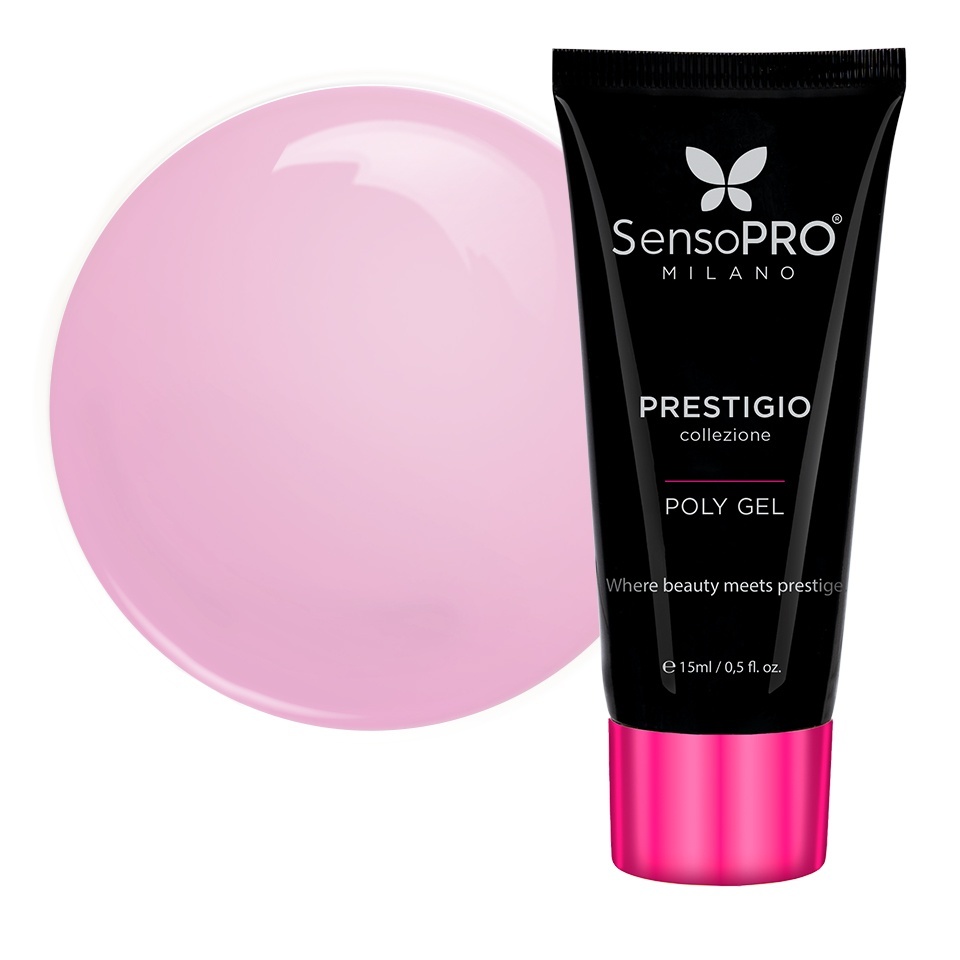 Polygel PRESTIGIO SensoPRO Milano – Desert Blush, 15ml Polygel - PRESTIGIO kitunghii.ro
