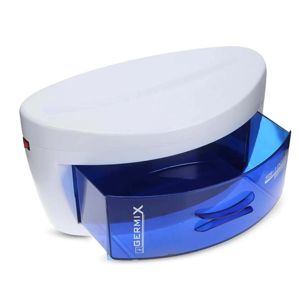 Sterilizator UV Germix cu un sertar pentru ustensile manichiura si coafor Aparatura poza noua reduceri 2022