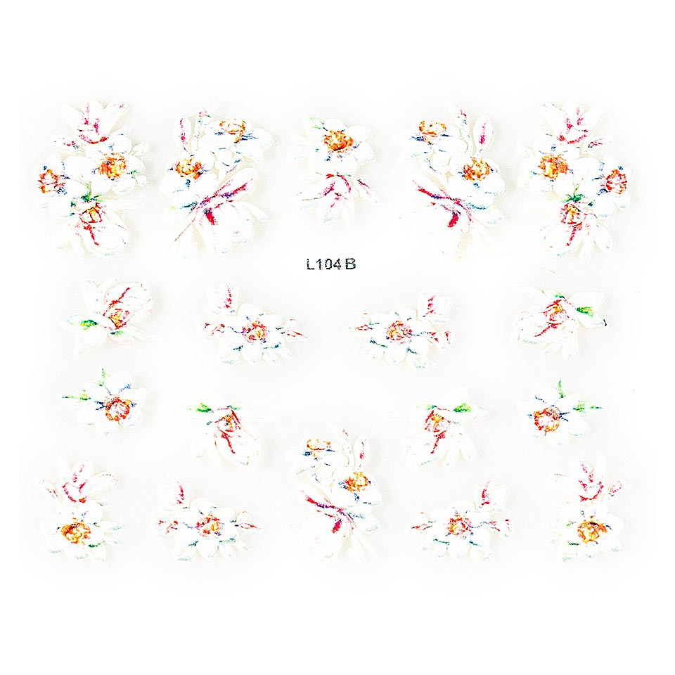 Sticker 3D Unghii LUXORISE Artistry L104B Art