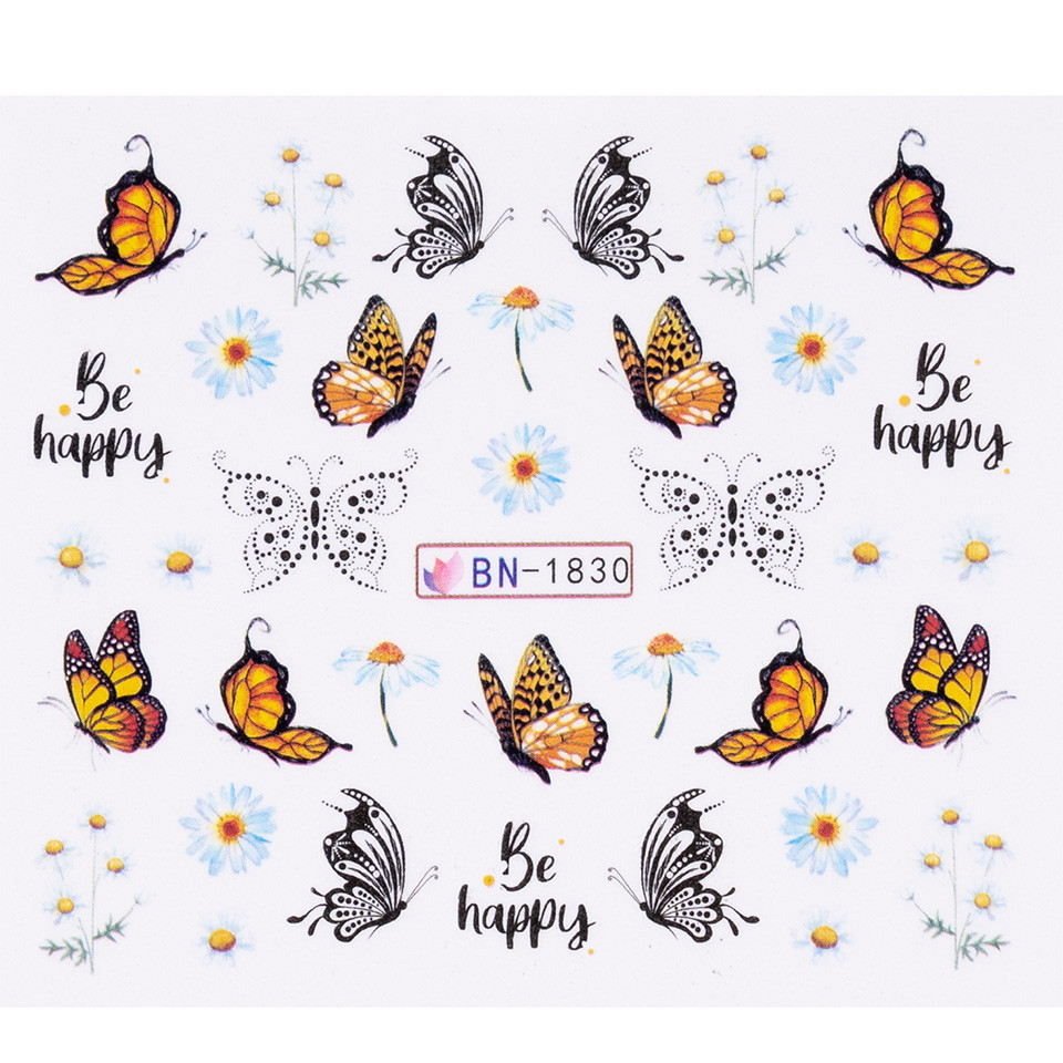 Tatuaj Unghii LUXORISE Butterfly Moment, BN-1830 ART