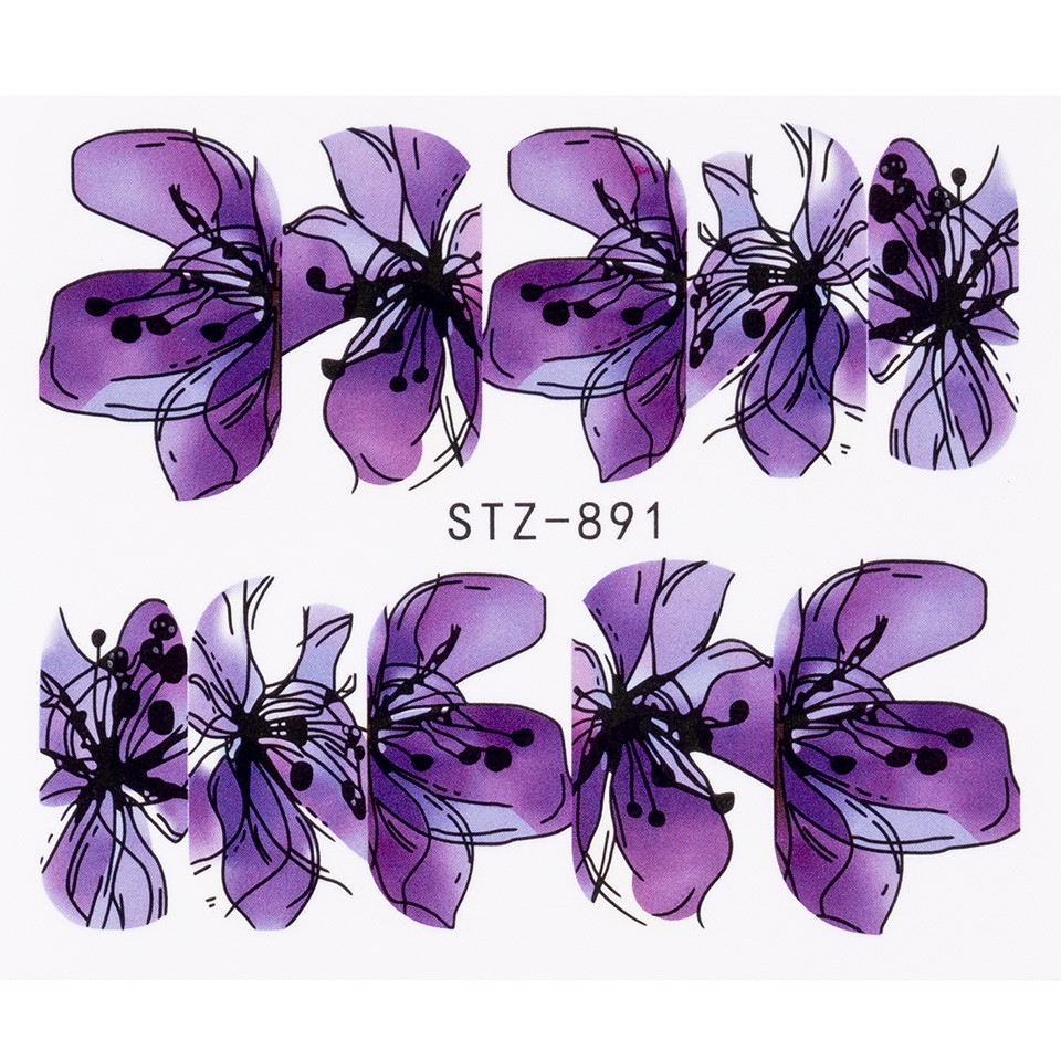 Tatuaj Unghii LUXORISE Flower Art Twist, STZ-891 kitunghii.ro imagine noua 2022